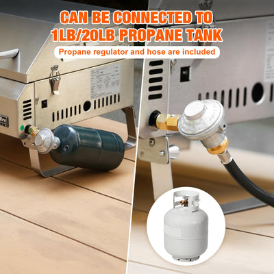 Asador de Gas de Escritorio con 3 Quemadores - Image 3