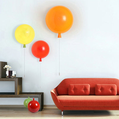 Lámpara de Pared con Patrón de Globos Coloridos - Image 24