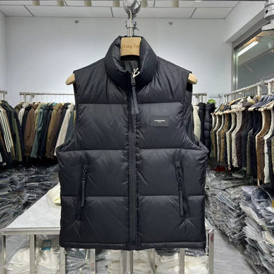 Chaleco Acolchado con Cuello de Pie para Hombre - Image 7