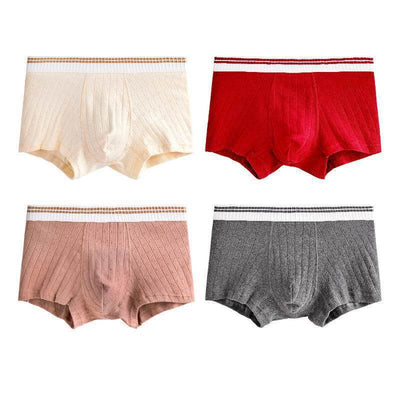 Bóxers Cómodos de Algodón para Hombre - Cintura Media Transpirable - Image 6