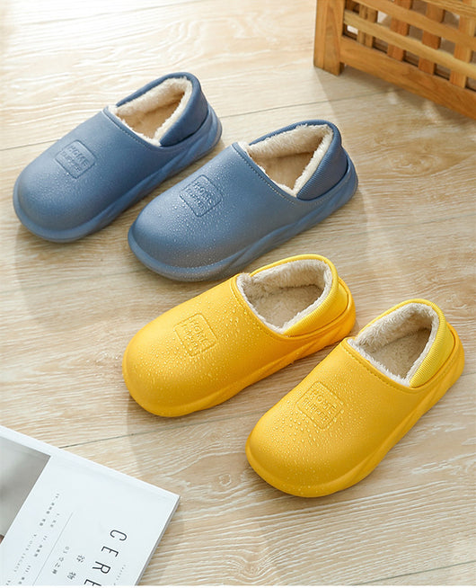 Zapatillas de Abrigo para Pareja con Suela Gruesa y Algodón Lana - Image 20