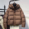 Chaqueta de Plumón de Algodón para Mujer Invierno
