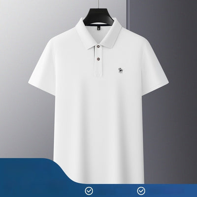 Polo de Algodón Piqué Mercerizad Doble Tejido con Cuello Solapa para Hombre - Image 4