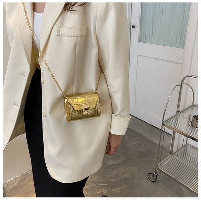 Bolso Bandolera Mini Cadena Elegante - Image 18