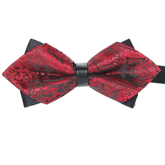 Corbata de Moño Tejida Multicolor - Poliéster Elegante - Image 5