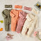 Mono Infantil Estilo Pit Strip con Cierre de Cremallera y Colores Pastel