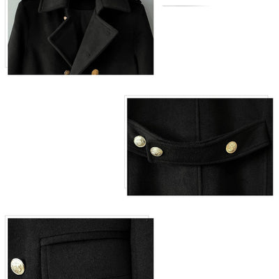 Saco Tweed Lana Doble Botonadura Alargado para Hombre - Image 5