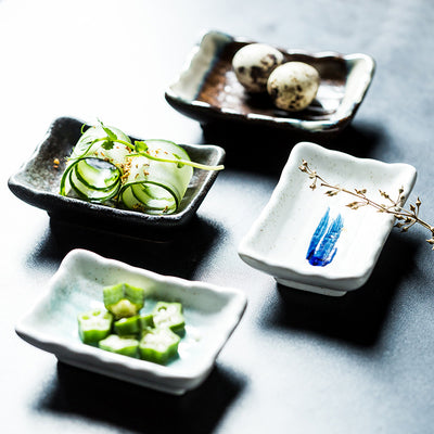 Plato Ceramista Japonés para Salsas y Condimentos