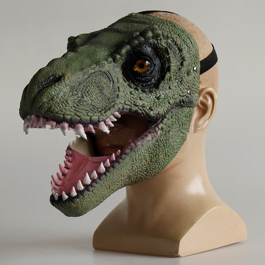 Máscara de Dinosaurio con Boca Móvil - Disfraz Halloween y Cosplay - Image 3