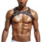 Men's Patent Leather Chest Harness Armband Type C