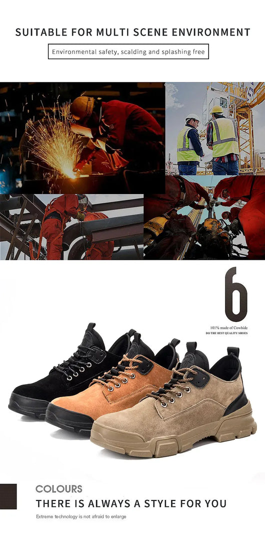 Zapatos de Seguridad Casual Resistentes para Trabajo y Senderismo - Image 5