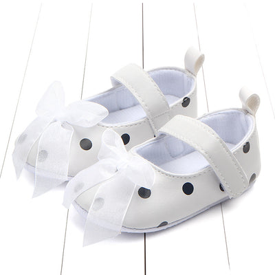 Zapatos para Bebé Niña con Moño y Lunares - Image 5