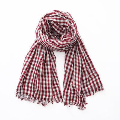 Bufanda Cuadros Algodón Ligera Unisex - Image 13