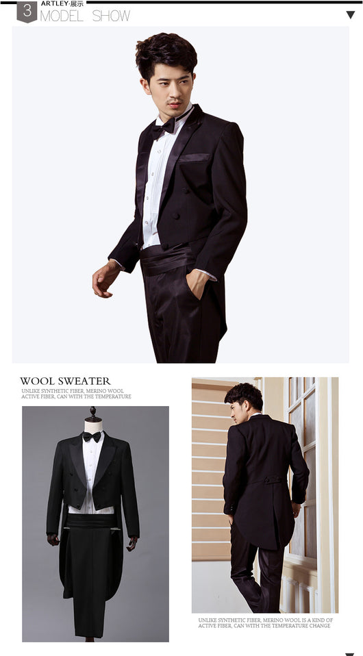 Traje de Esmoquin Formal para Hombre - Corte Ejecutivo - Image 25