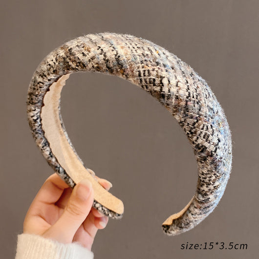 Diadema de Felpa Estilo Retro Francés para Mujer - Image 21