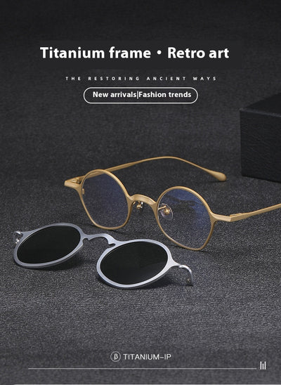 Organizador de Gafas Retro Redondo de Diseño Artístico - Image 16