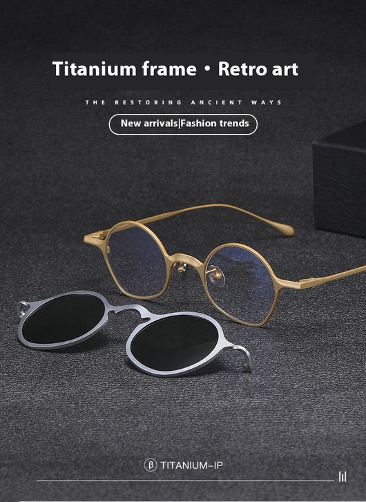 Organizador de Gafas Retro Redondo de Diseño Artístico - Image 16