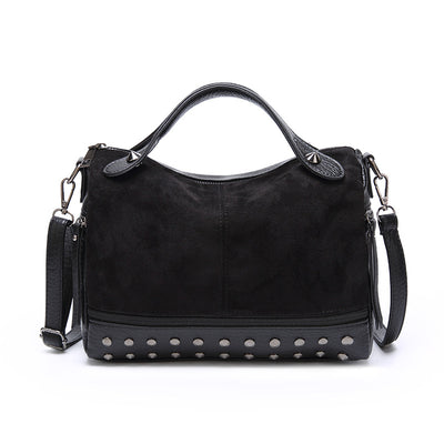 Bolso Retro para Mujer con Remaches y Acabado Mate - Versátil y Elegante - Image 11