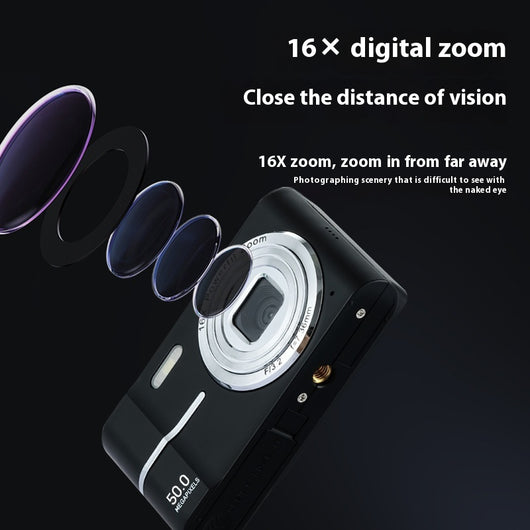 Cámara Digital 4K Mini para Estudiantes - Grabación HD Profesional - Image 3