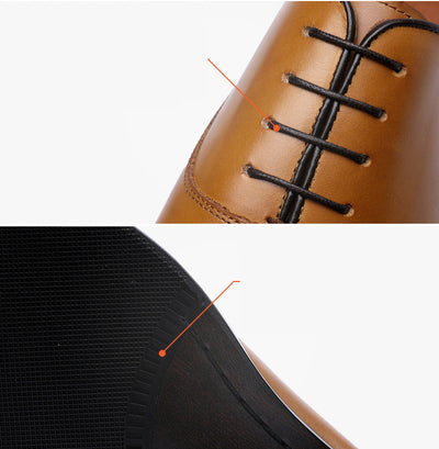 Zapatos de Cuero Vacuno con Cordones y Suela Reforzada - Image 12