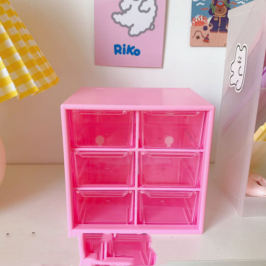 Organizador de Escritorio con 6 Compartimentos y Cajones Deslizantes - Image 4