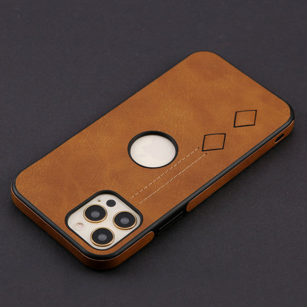 Funda Protectora de Cuero PU Anticalda para Celular