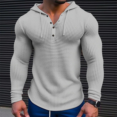 Sudadera Casual Hombre Cuello Alto Manga Larga Slim Fit Cómoda - Image 5