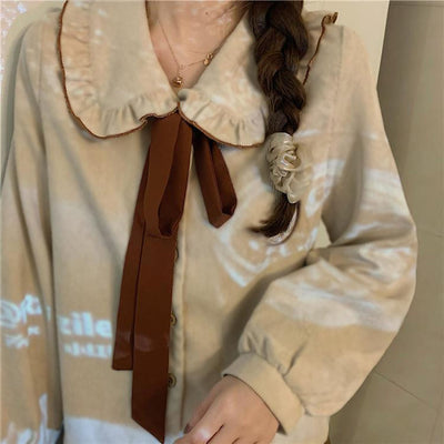 Suéter Cuadros con Cuello Camisero - Estilo Temperamental - Image 10