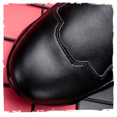 Zapatillas Altas Samurai para Hombre - Estilo Clásico Negro - Image 12
