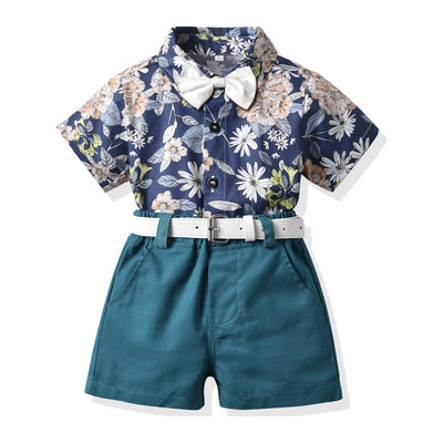 Conjunto Infantil: Pantalón Corto Casual con Cinturón - Image 9