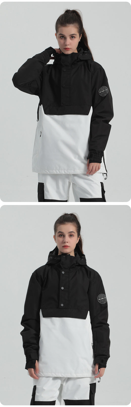 Chaqueta Deportiva Impermeable Aislante para Mujer - Doble y Simple Forro - Image 30