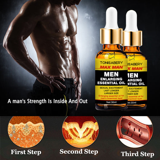 Aceite Esencial de Masaje Premium 30ml para Cuidado Íntimo Masculino - Image 4