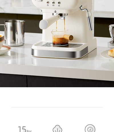 Cafetera Espresso Semiautomática Italiana de Vapor Concentrado - Image 10