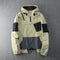 Chaqueta de Trabajo Hip Hop con Capucha y Múltiples Bolsillos