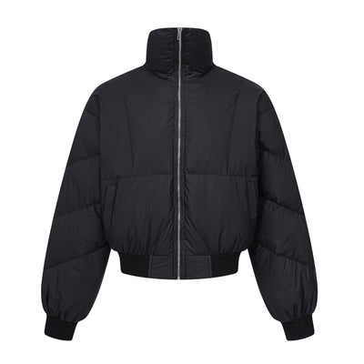 Chaqueta Térmica Casual de Cuello Alto - Algodón Cómodo para Hombre y Mujer - Image 2