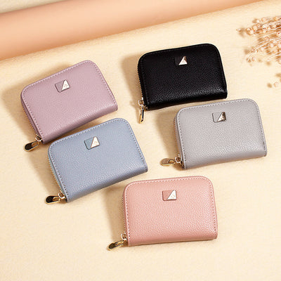 Monedero de Cuero para Mujer - Diseño Clásico y Compacto