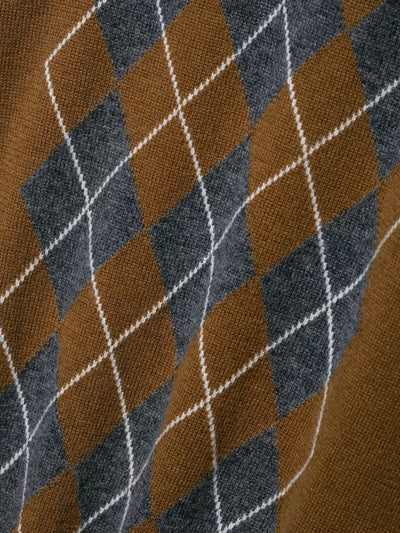Polo Jacquard Diamante Otoño con Cuello Clásico - Image 11