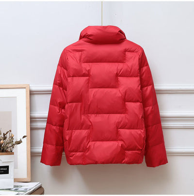 Chaqueta Acolchada de Algodón con Personalidad para Mujer - Image 29