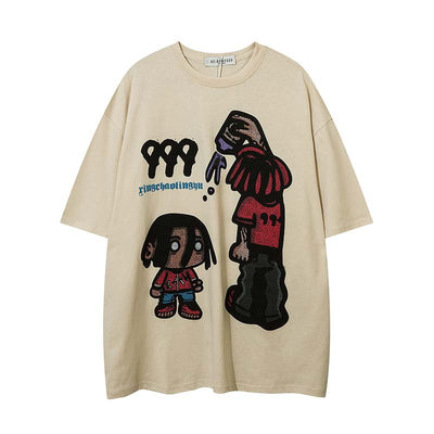 Camiseta Suelta Casual de Manga Corta para Hombre - Image 10