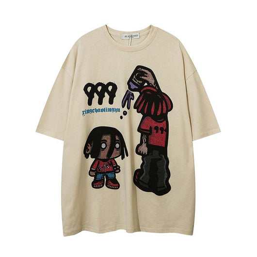 Camiseta Suelta Casual de Manga Corta para Hombre - Image 10