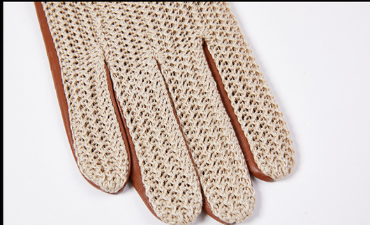 Guantes de Motocicleta Antideslizantes de Piel de Cabra Ultrafinos - Image 9