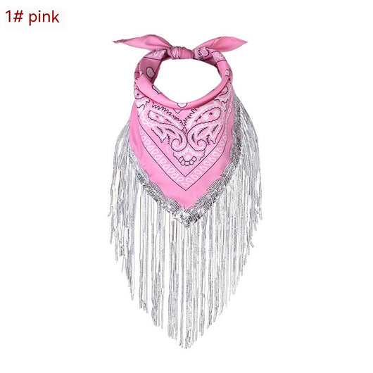 Pañuelo Cuadrado Étnico de Poliéster - Accesorio de Moda Versátil - Image 7