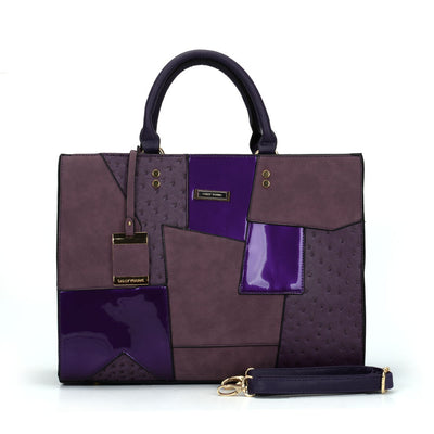 Bolso Mensajero de Hombro Único con Costura Decorativa para Mujer - Image 6