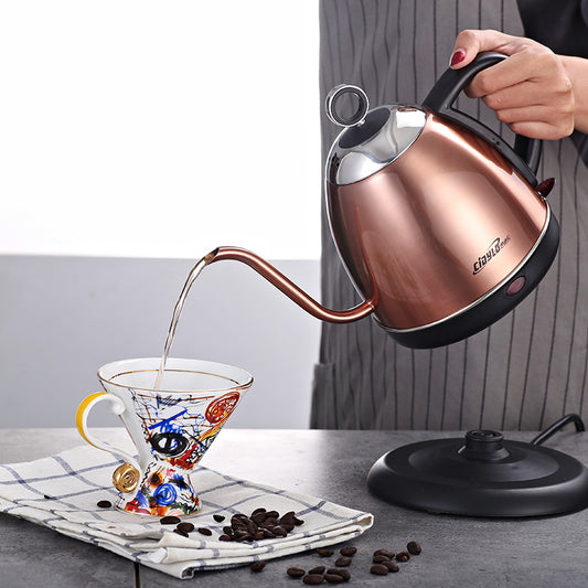 Hervidor Automático de Acero Inoxidable 1L con Control de Temperatura Silencioso