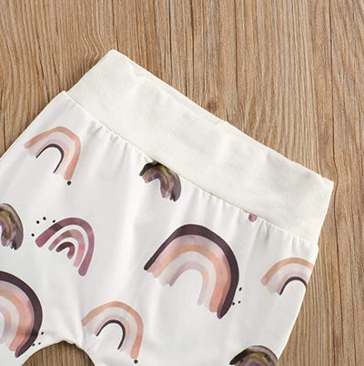 Conjunto Infantil de Dos Piezas con Estampado Arcoíris y Manga Larga - Image 5