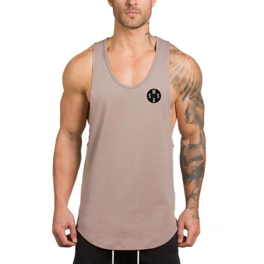 Chaleco Deportivo Hombre Estampado Algodón 100% Corte Holgado - Image 12