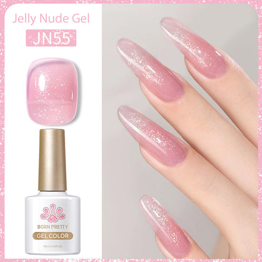 Esmalte de Uñas Gel UV Transparente Efecto Gelatina Fotocurable - Image 60