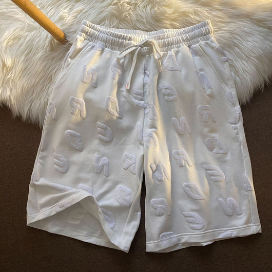 Shorts Deportivos Casuales para Mujer con Letras Completas - Image 3