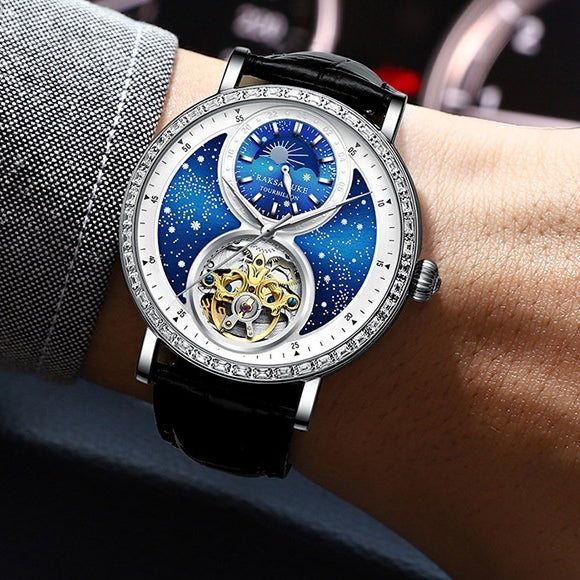 Reloj Automático Deportivo para Hombre Negocios Impermeable Elegante
