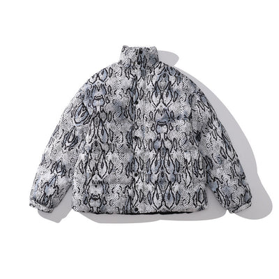 Chaqueta Acolchada Oversize con Bloques de Color - Algodón para Hombre y Mujer - Image 22